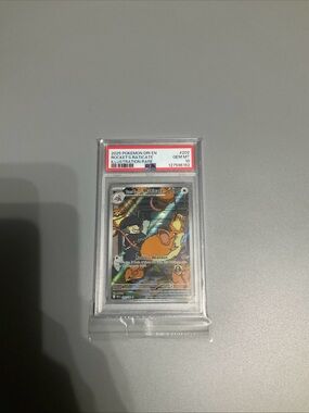 PSA 10 2025 Pokémon Rocket's Raticate Illustration Rare Holographic Card